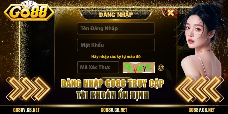 Đăng nhập Go88 truy cập tài khoản ổn định