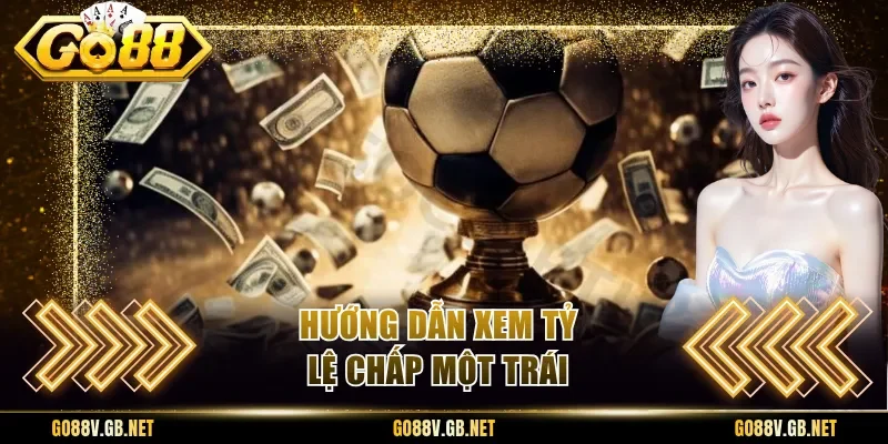Hướng dẫn xem tỷ lệ chấp một trái