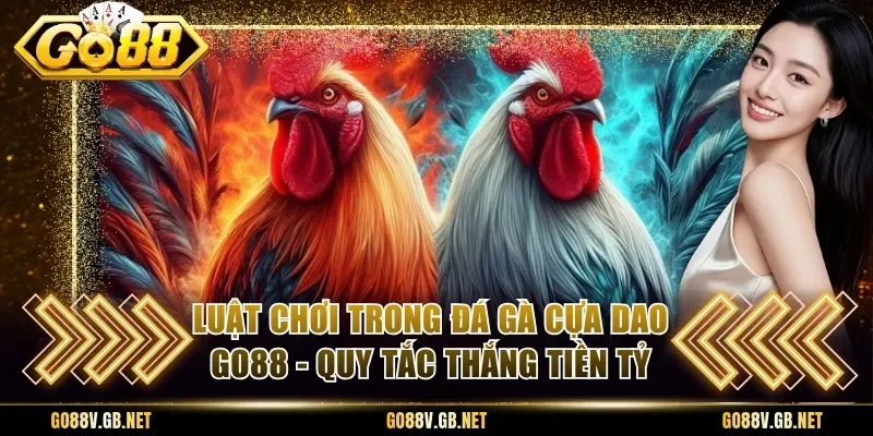 Luật Chơi Trong Đá Gà Cựa Dao Go88 - Quy Tắc Thắng Tiền Tỷ