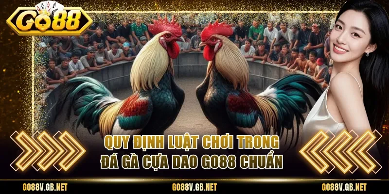 Quy định luật chơi trong đá gà cựa dao Go88 chuẩn