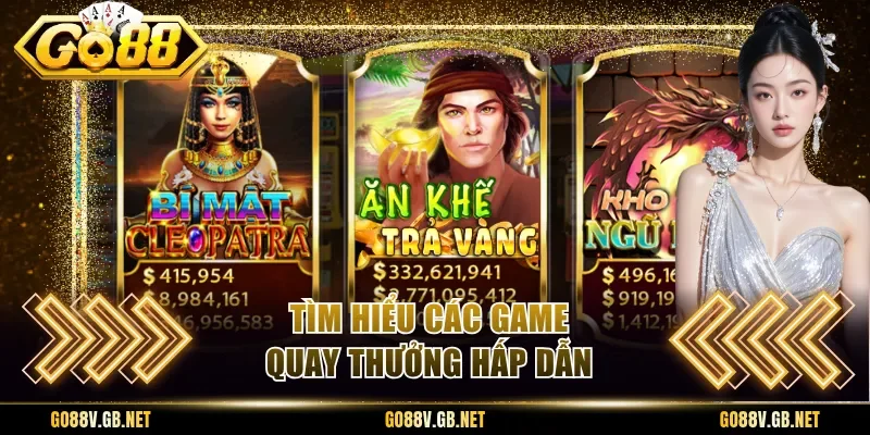 Tìm hiểu các game quay thưởng hấp dẫn